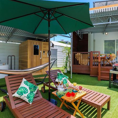 うるま市 新規オープン サウナ Bbq ジャグジー付き 最大7名 無料駐車場4台 ビーチまで車で5分 Sky Houseヴィラ エクステリア 写真
