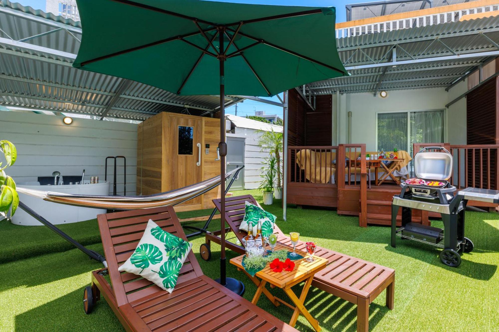 うるま市 新規オープン サウナ Bbq ジャグジー付き 最大7名 無料駐車場4台 ビーチまで車で5分 Sky Houseヴィラ エクステリア 写真